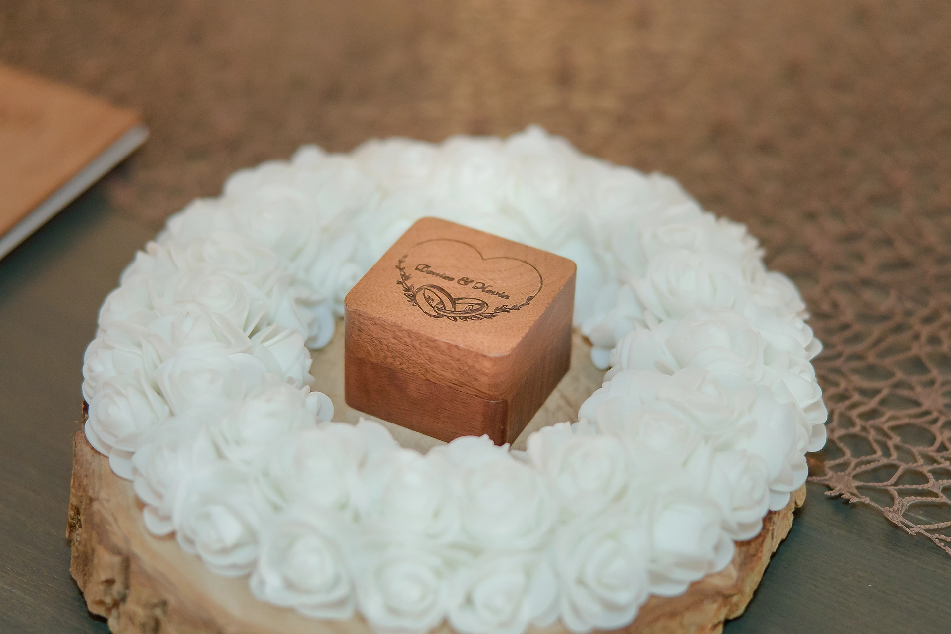 Denise & Kevin – Detail Ringbox