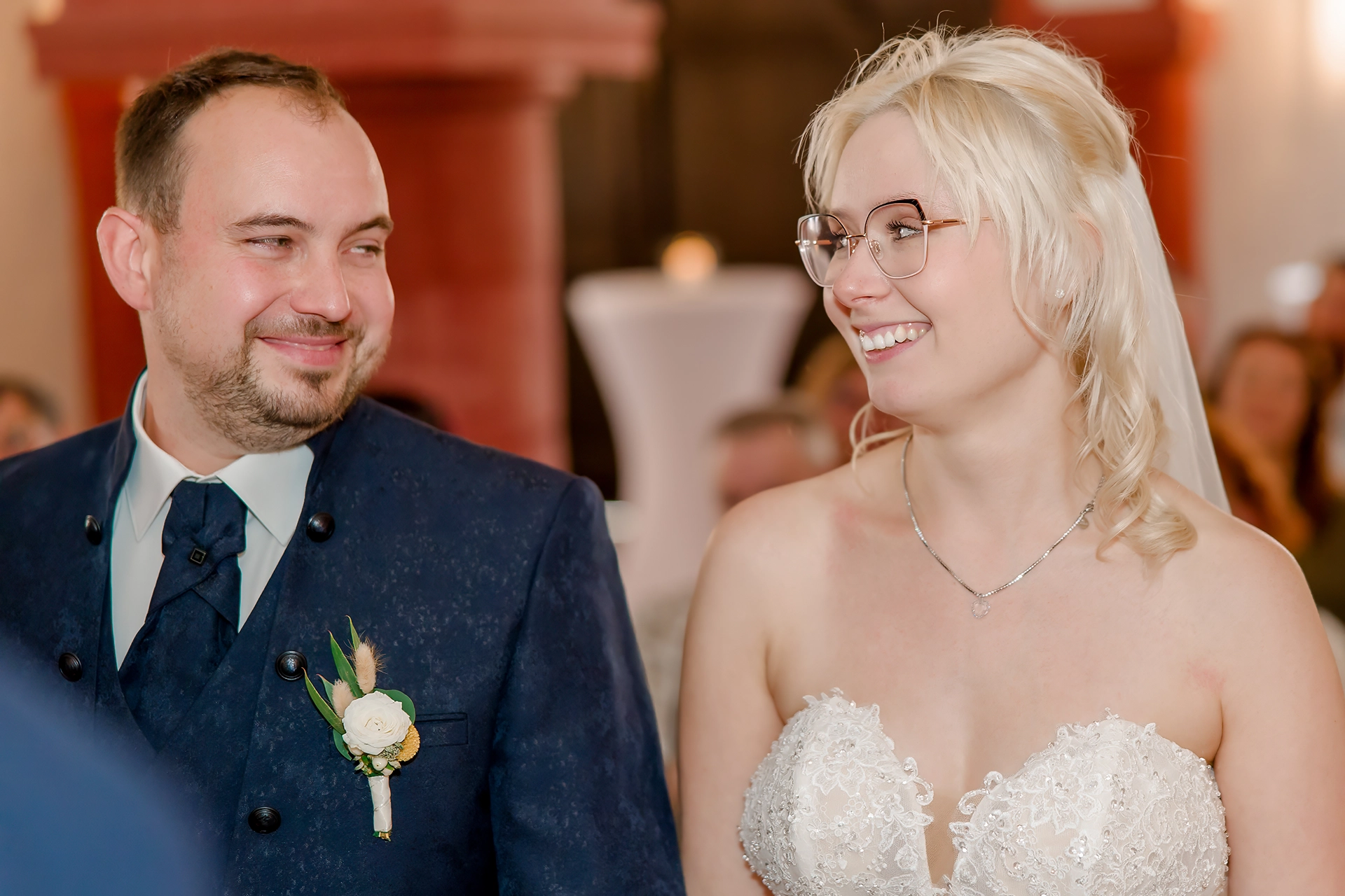 Denise & Kevin – Brautstrauß Detail
